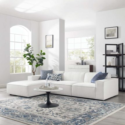 Restore 4-Piece Sectional Sofa - charcoal