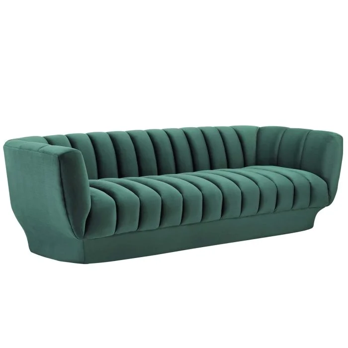 Tufted Performance Velvet Sofa
