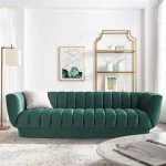 Tufted Performance Velvet Sofa