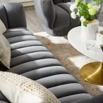Tufted Performance Velvet Sofa