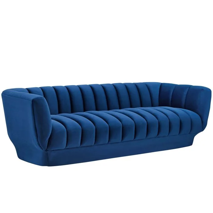 Tufted Performance Velvet Sofa