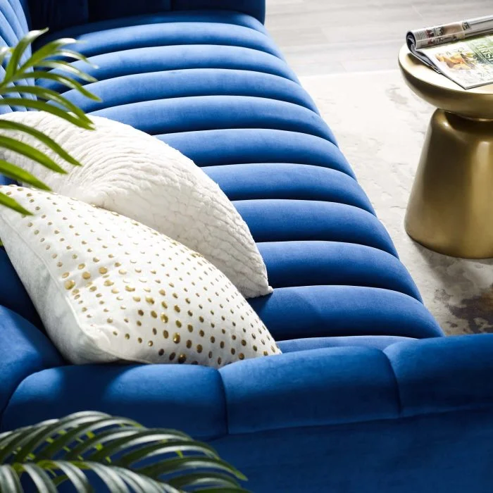 Tufted Performance Velvet Sofa
