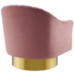 Velvet Swivel Chair