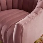 Velvet Swivel Chair