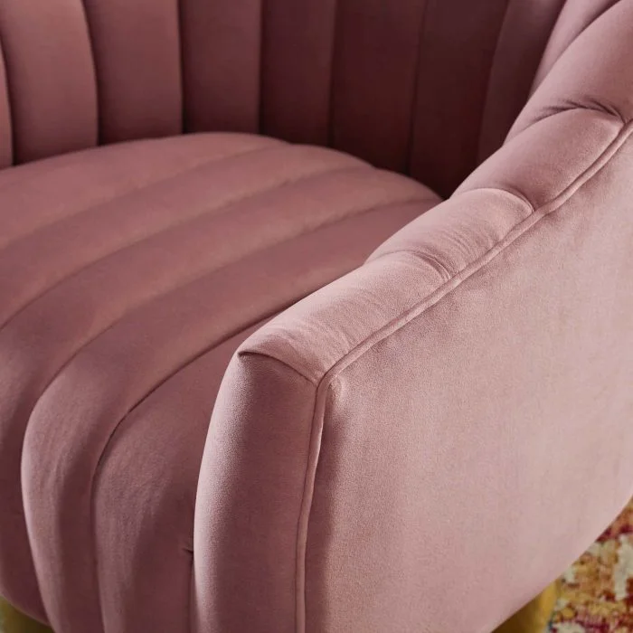 Velvet Swivel Chair
