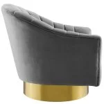 Velvet Swivel Chair