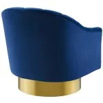 Velvet Swivel Chair