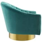 Velvet Swivel Chair