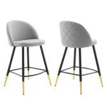 Velvet Counter Stools