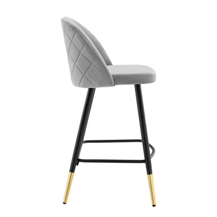 Velvet Counter Stools