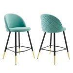 Velvet Counter Stools