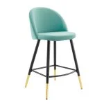 Velvet Counter Stools