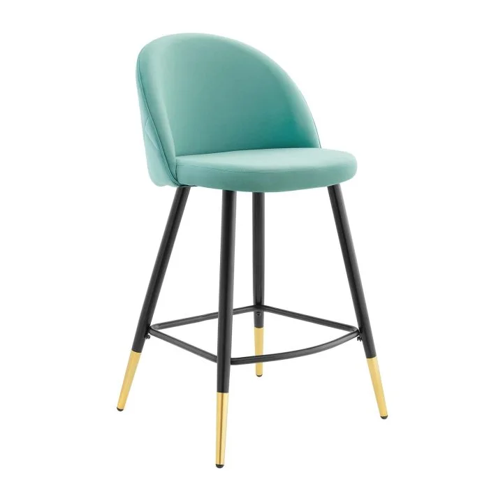 Velvet Counter Stools