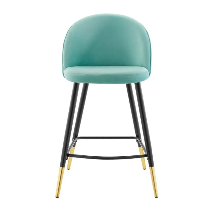 Velvet Counter Stools