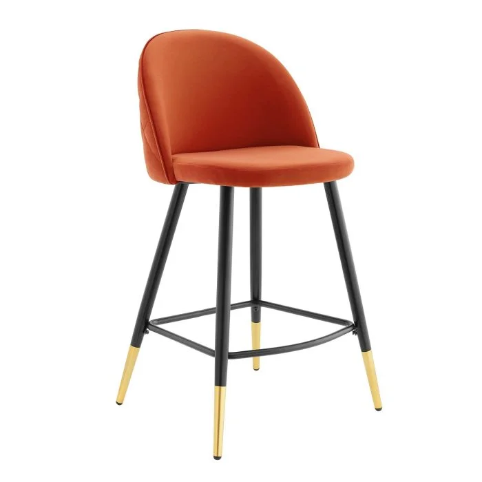 Velvet Counter Stools