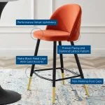Velvet Counter Stools