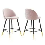 Velvet Counter Stools