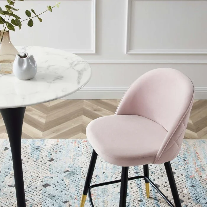 Velvet Counter Stools