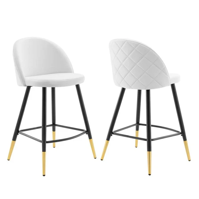 Velvet Counter Stools