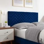 Velvet Platform Bed