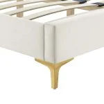 Velvet Platform Bed
