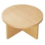 Silas Round Wood Coffee Table - Image 11
