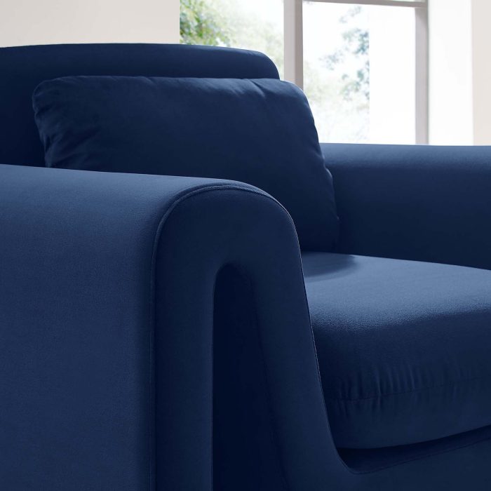 Velvet Armchair