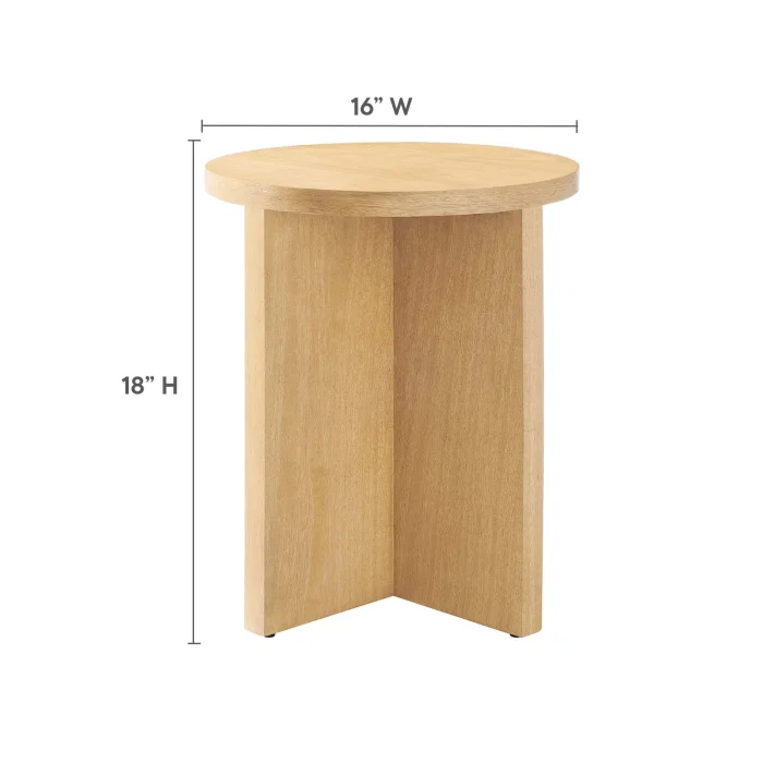 Wood Side Table