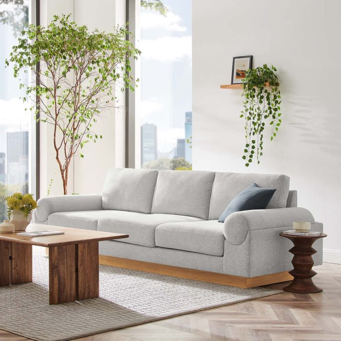 Upholstered Fabric Sofa