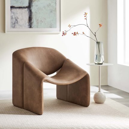 Leather Accent Chair