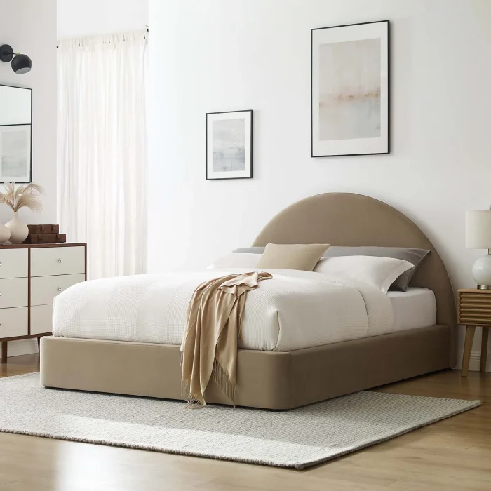 Round Platform Bed