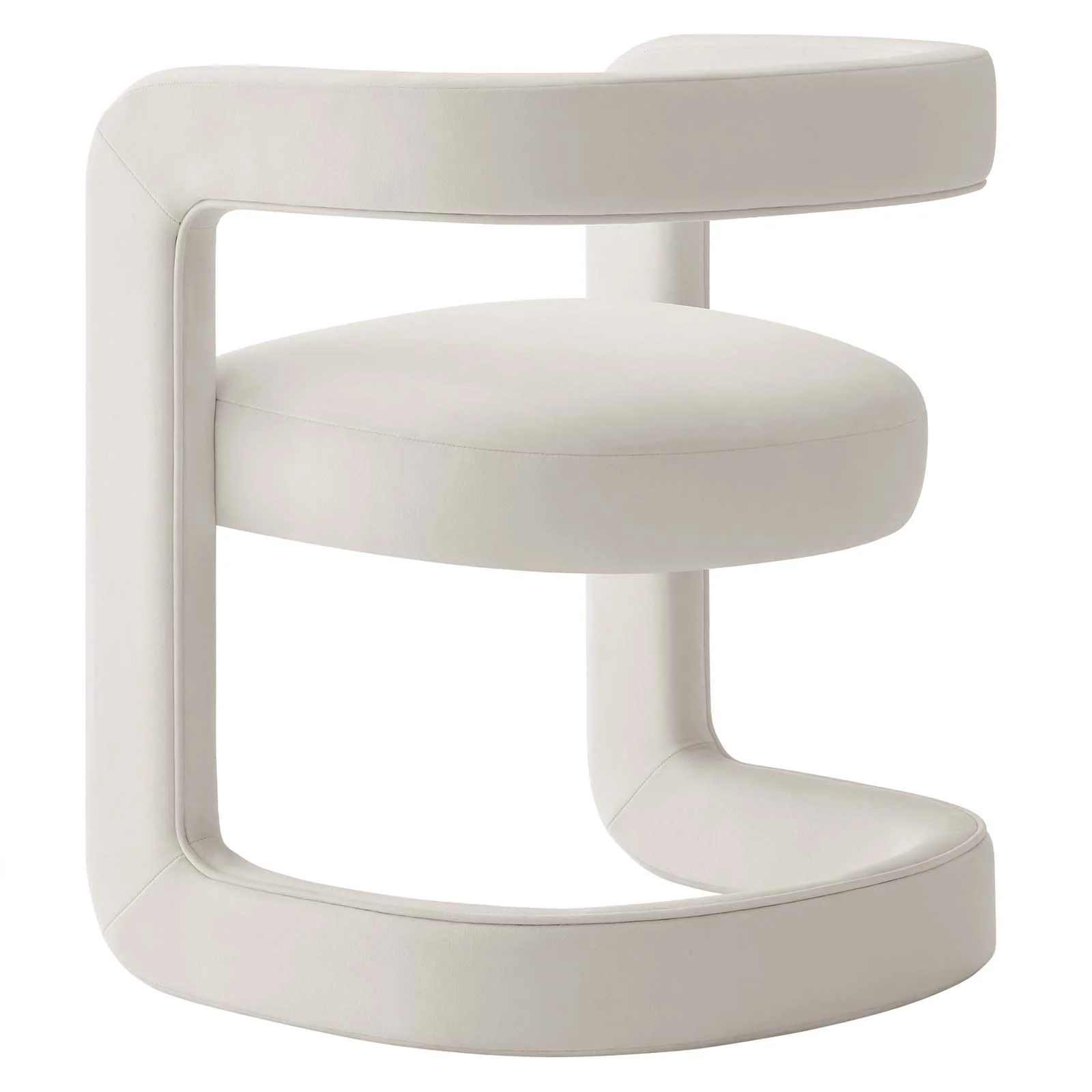 5 Zora Square Wood and Metal Side Table - Image 6