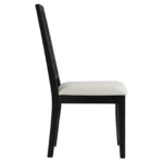 Arlo Faux Rattan and Wood Dining Side Chairs - Set of 2 - Image 5