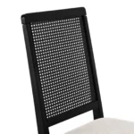 Arlo Faux Rattan and Wood Dining Side Chairs - Set of 2 - Image 8