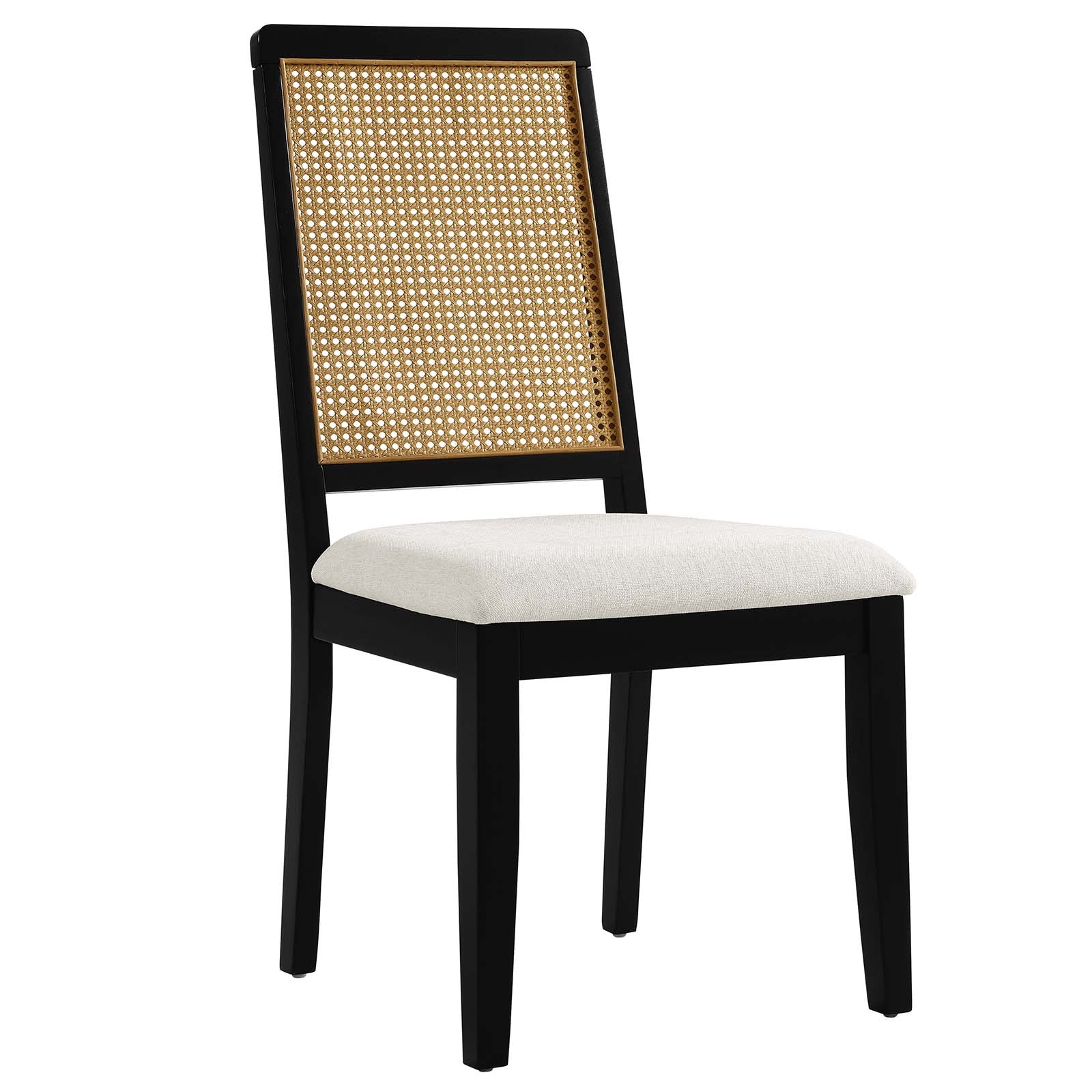 BN3 Arlo Faux Rattan and Wood Dining Side Chairs - Set of 2 - Image 20