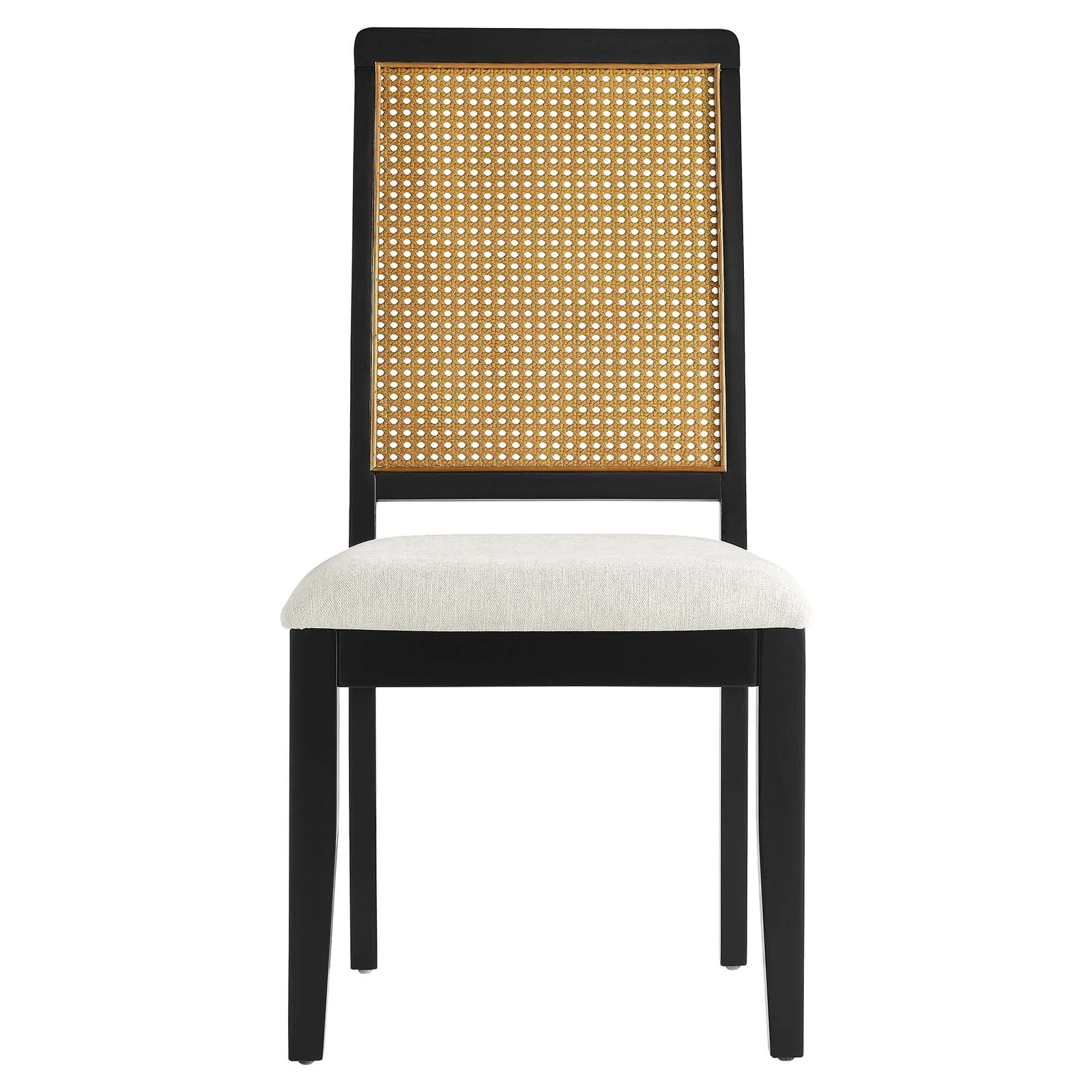 BN6 Arlo Faux Rattan and Wood Dining Side Chairs - Set of 2 - Image 18