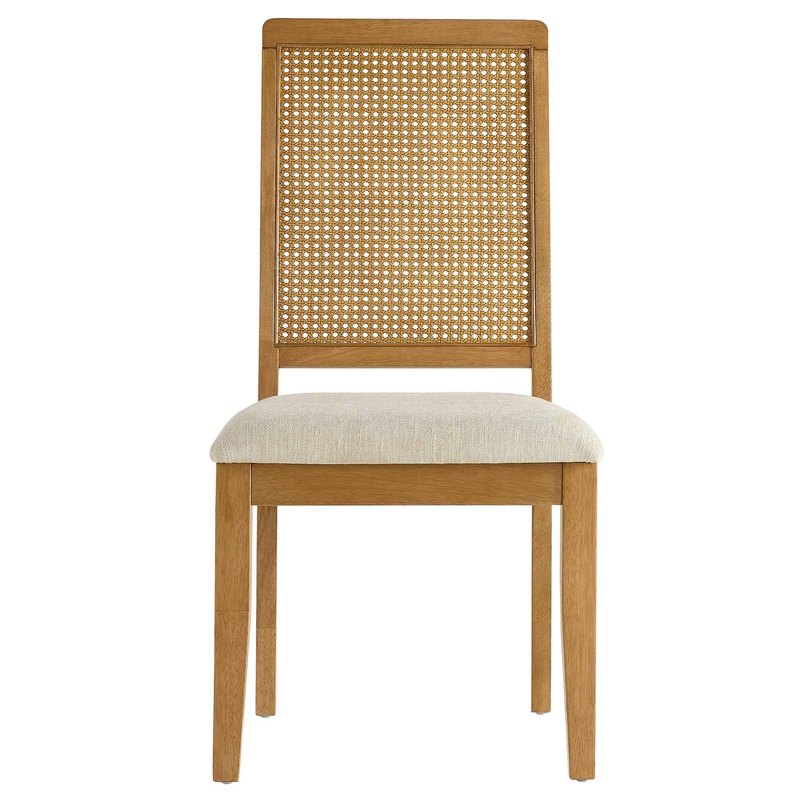 NN6 Arlo Faux Rattan and Wood Dining Side Chairs - Set of 2 - Image 23