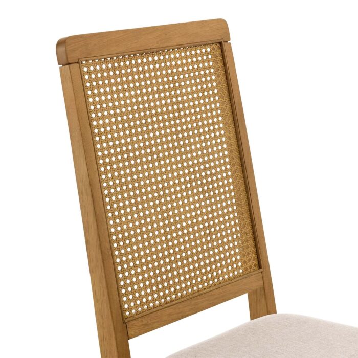 Arlo Faux Rattan and Wood Dining Side Chairs - Set of 2 - Image 27