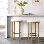 Fable Boucle Fabric Bar Stools