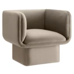Velvet Accent Chair