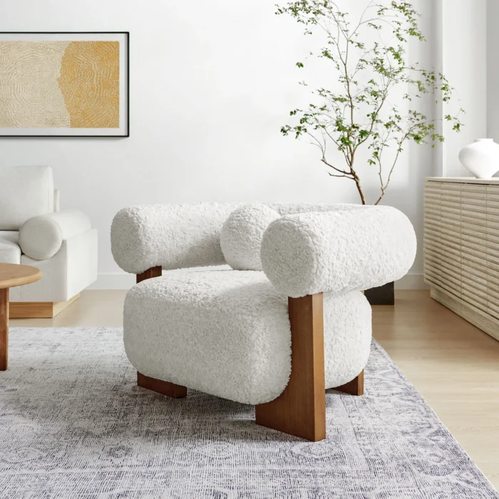 Fabric Accent Chair
