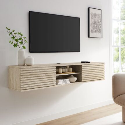 Wall-Mount Media Console TV Stand