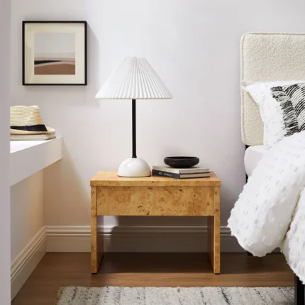 Wood Nightstand
