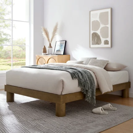 Runa Wood Queen Platform Bed