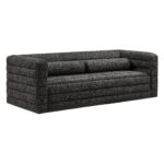 Relle Channel Tufted Boucle Upholstered Sofa - Image 9