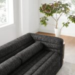 Relle Channel Tufted Boucle Upholstered Sofa - Image 2