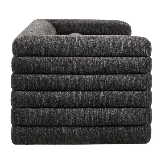 Relle Channel Tufted Boucle Upholstered Sofa - Image 6
