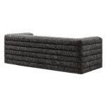 Relle Channel Tufted Boucle Upholstered Sofa - Image 5