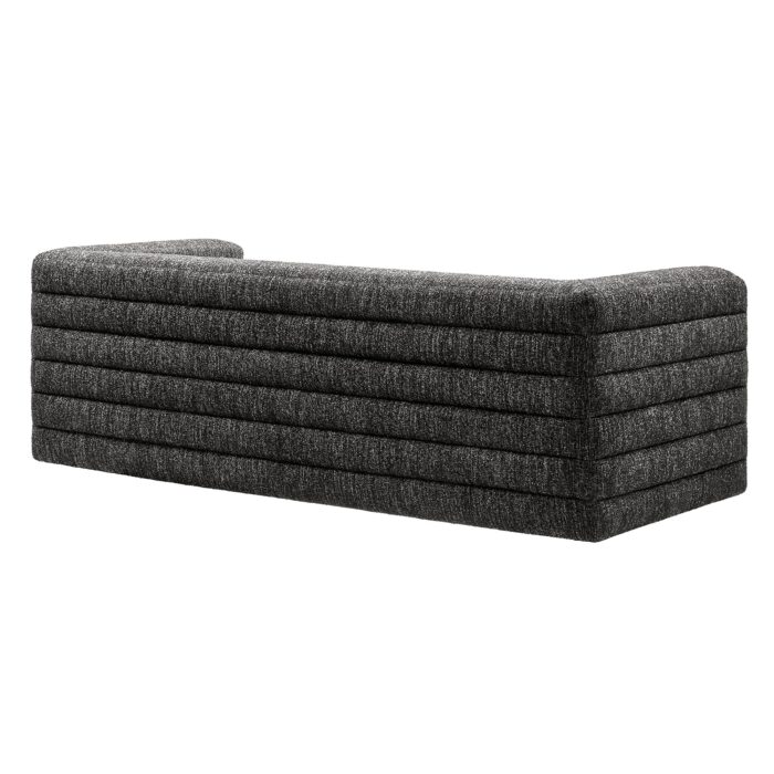 Relle Channel Tufted Boucle Upholstered Sofa - Image 5