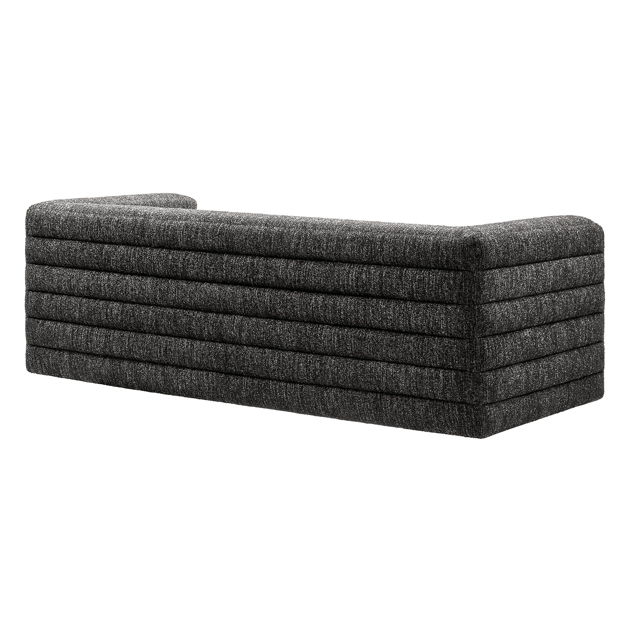 img8_EEI_7136_CHA_3 Relle Channel Tufted Boucle Upholstered Sofa - Image 5